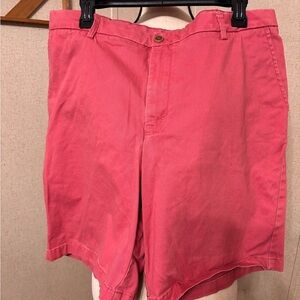 Izod Men's Coral Flat Front chino Shorts